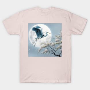 Beautiful  Heron . T-Shirt